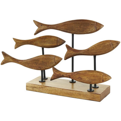 Sculpture de poisson Arne