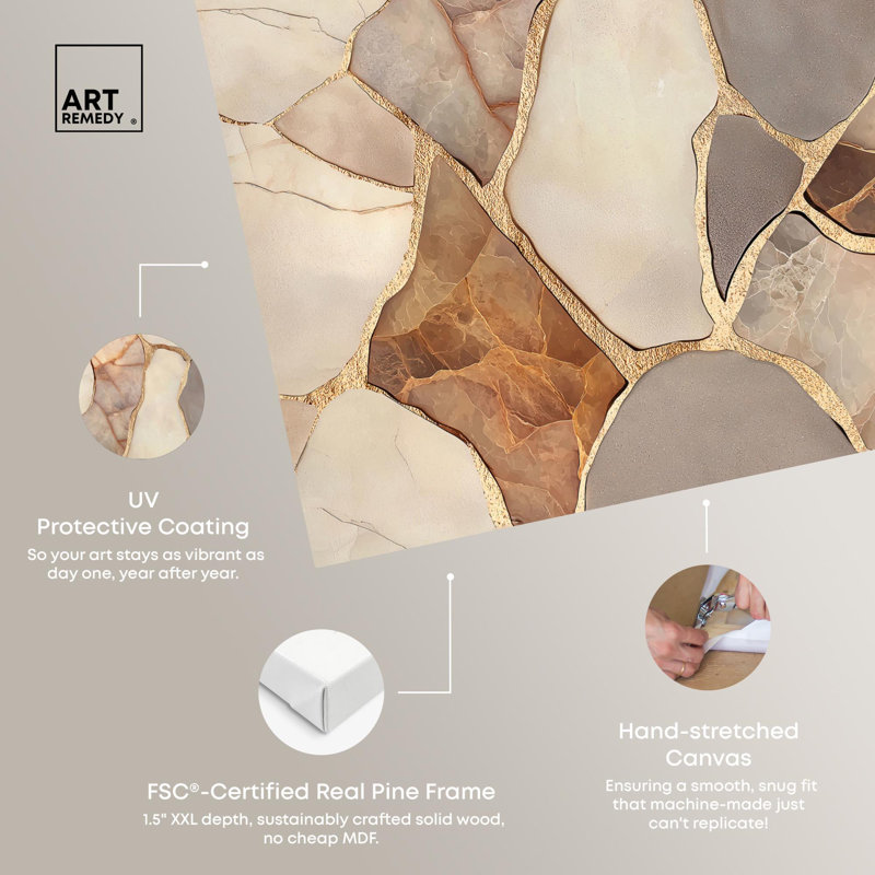 Art texturé abstrait sur toile texturé , Toile tendue, H 45 po x l 30 po