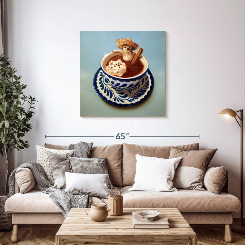 Chocolat chaud Yarlin, H 36 po x l 36 po