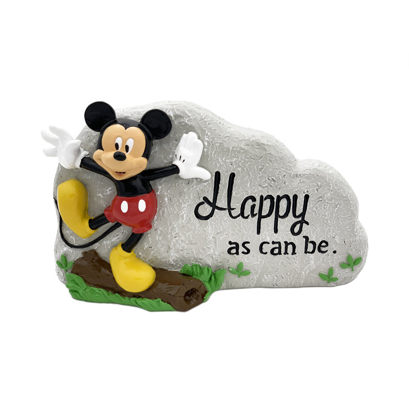 Disney Mickey Mouse «Happy As Can Be Garden Rock»