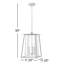 Walker 3-Light Outdoor Hanging Lantern-2047187719