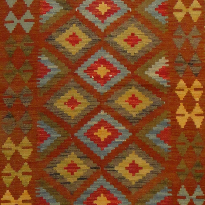 Tapis rouille tissé à la main Azpeitia