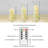 Flameless LED Candles with Timer, 9 Pieces Flickering Flameless Candles, Create Romantic Atmosphere and Home Decoration, Stable Acrylic Shell with Embedded Star String-519606887