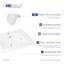 Tucson 24" W x 18" D Vitreous China Vanity Top Sink in White (Sink Only) (Vanity not Included))-97969485