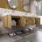 Laramie 70.8'' Double Bathroom Vanity with Acrylic Top-1055918941