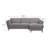 Dagmara Gray Upholstered Sectional