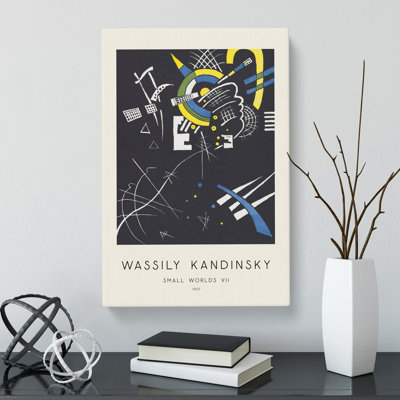 Small Worlds VII by Wassily Kandinsky - Wrapped Canvas Painting