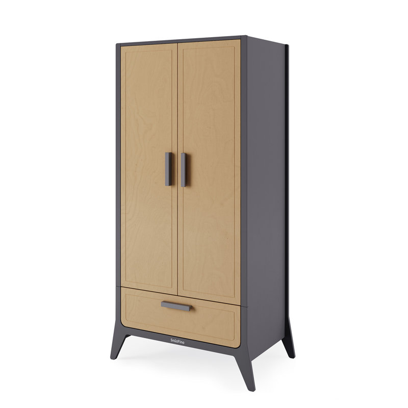 Snuzfino 3 Piece Nursery Furniture Set, Slate/Natural