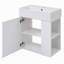 Meuble-lavabo flottant 21,6 po avec lavabo en céramique-966533360