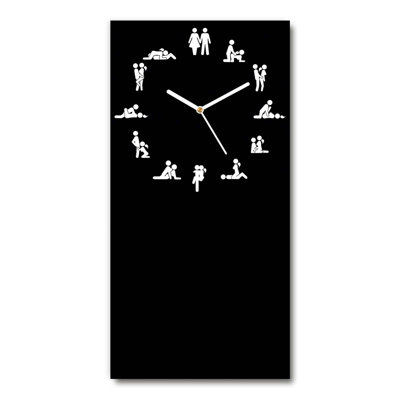 Jefferie Glass Wall Clock