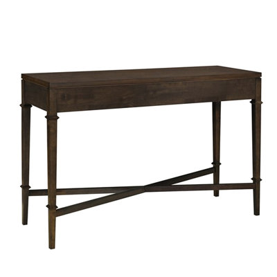 Dark Brown Fluted Storage Table With 2 Design - Living Room Console Option Foyer