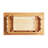 Solid Wood Office Desk - Oak Natural For Efficient Workplace Workstation With Layout