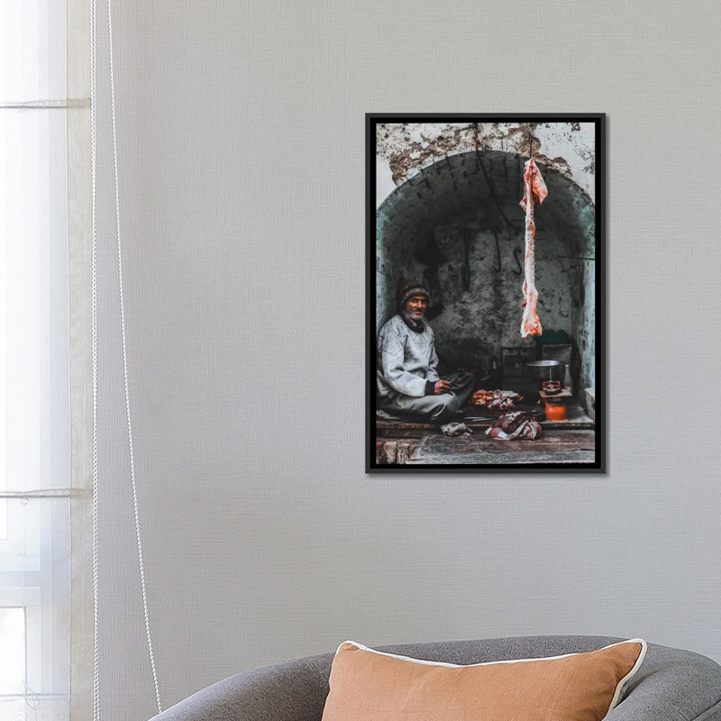 « agra, inde i » par luke anthony gram, reproduction d’impression sur toile tendue, H 26 po x l 18 po x P 1,5 po