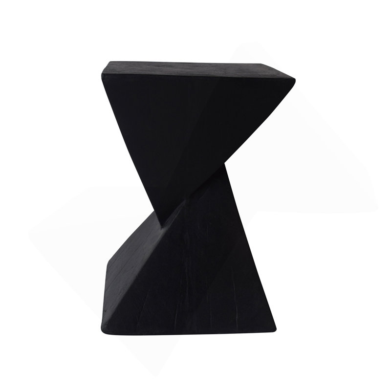 Modern Side Table – Stylish End Table Compatible With Living Room, Bedroom, Or Office,Versatile Home Furniture,Black, Black