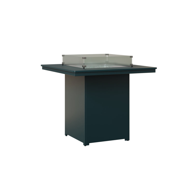 Berlin Gardens Numa Fire Pit Bar Table, Berry