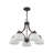 Annete 5 - Light Steel Dimmable Chandelier-22741709