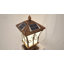 Lampadaire colonne à énergie solaire 3 lumières, colonne extérieure imperméable avec télécommande, lampe d'extérieur à double alimentation pour patio