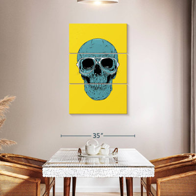 Crâne bleu II