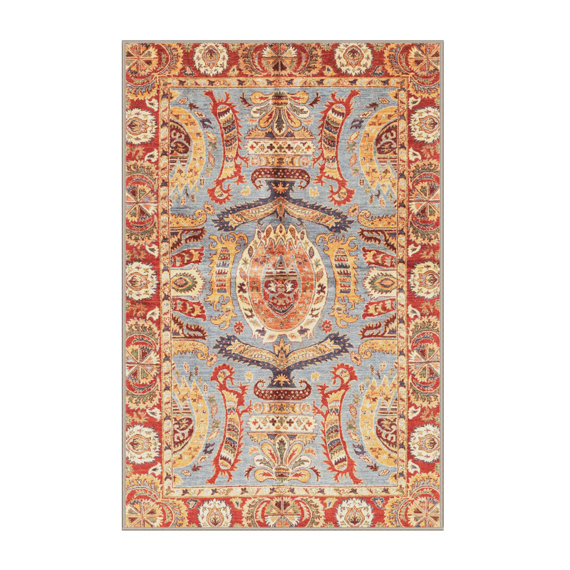 Abstract Indoor Rug, Rectangle 5' x 8'