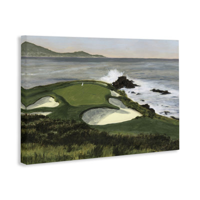 "Coastal Golf Course", art mural par Michael Willett