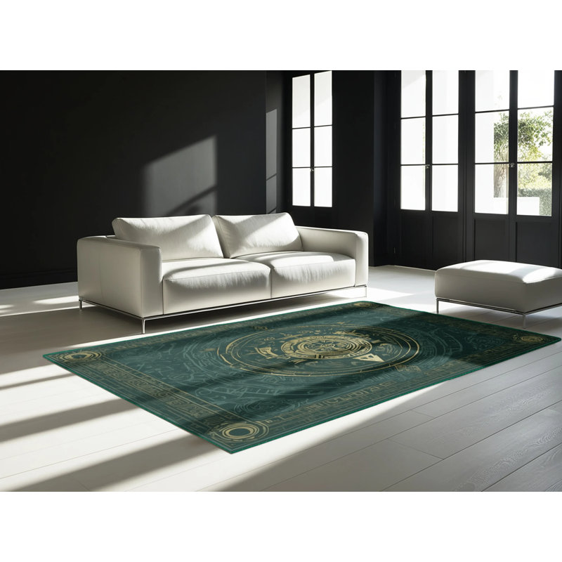 Silent Watcher Rug, Rectangle 8' x 12'