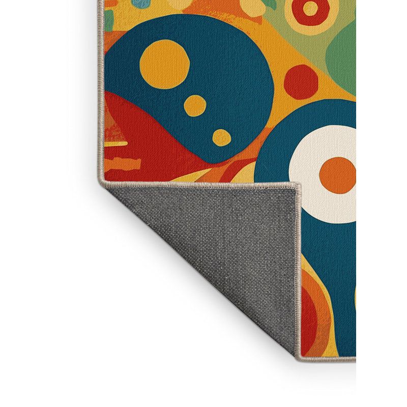 Flashy Jive Rug, Round 7'