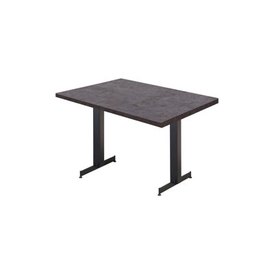 Metal Base Dining Table