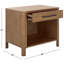 Abbiava 1 Drawer Wood Nightstand-573602992