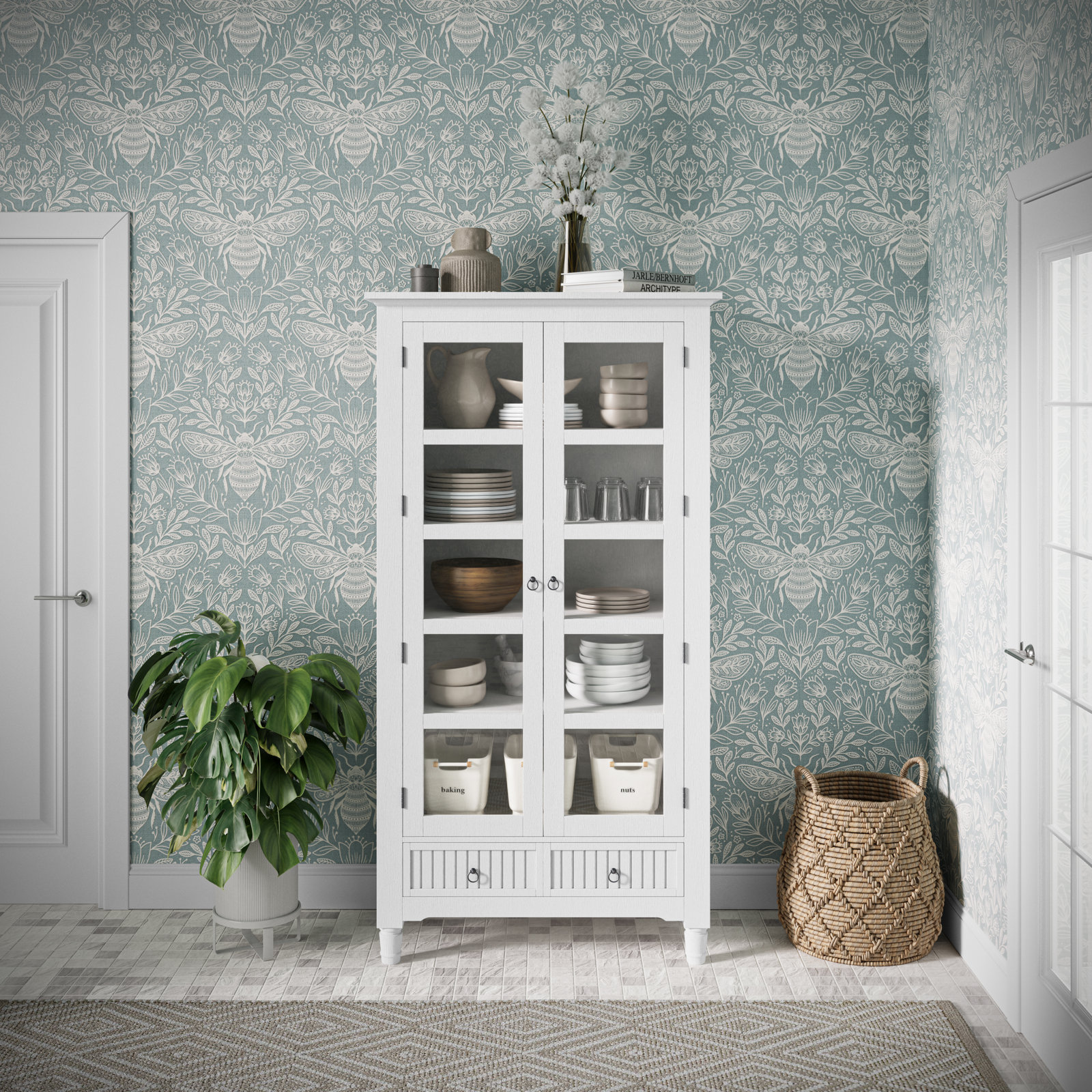 Westport Accent Storage Cabinet, White
