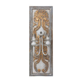 Yvonne Solid Wood 2 - Light Flush Mounted Sconce