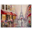 Photographie de toile Cityscape Lovers Paris Eiffel Tower - Lovers in Paris-29506708