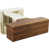 Polished Nickel / Teak Wood selected
