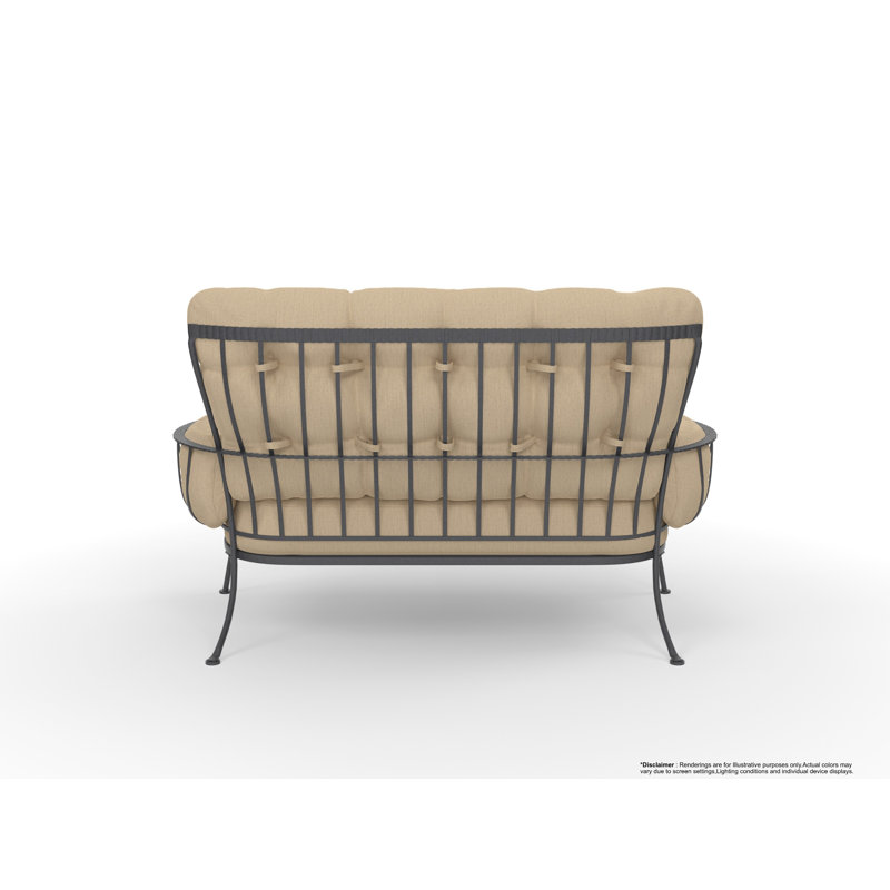 Monterra Outdoor 2 - Seat Loveseat, Kindle Silk, Graphite