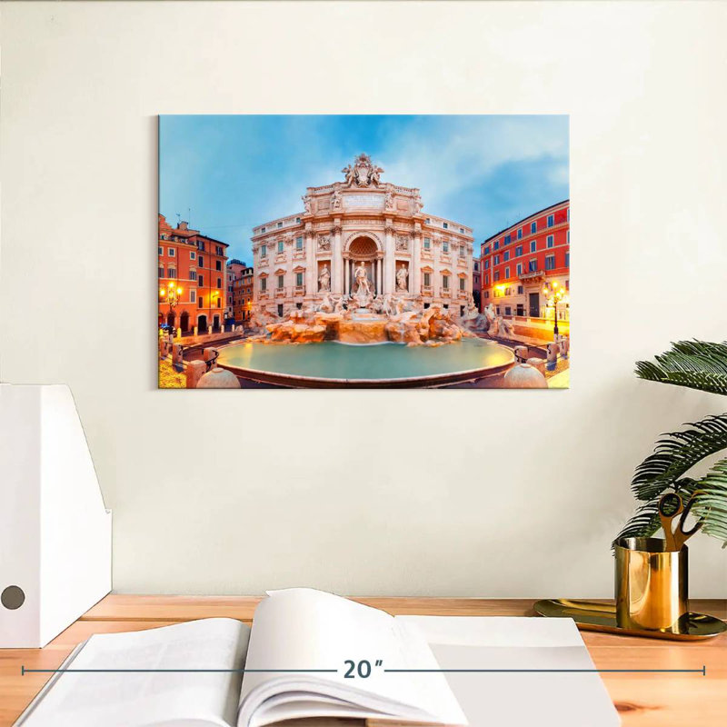 Ravi Fontana Di Trevi, 8" H x 12" W