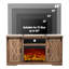 Meuble télé avec foyer pour téléviseur de 65 po ou moins Chiara-750195520