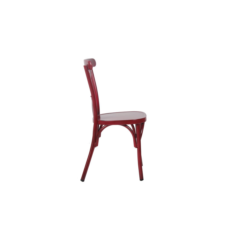 Otterburn 46cm H Stacking Side Chair, Red