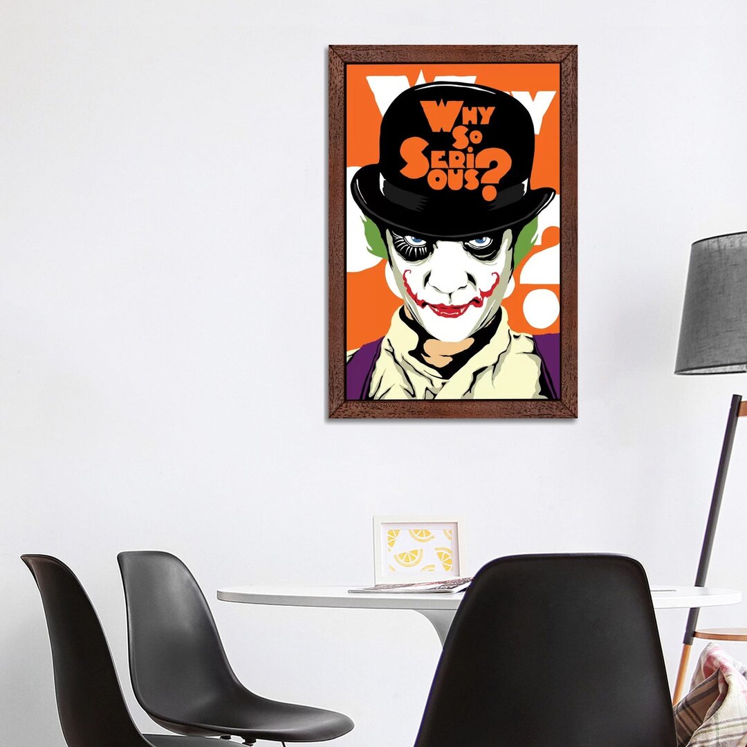 Leinwandbild A Clockwork Joker von Butcher Billy