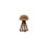 X2 Swivel Upholstered Bar Stool with Solid Wood Frame