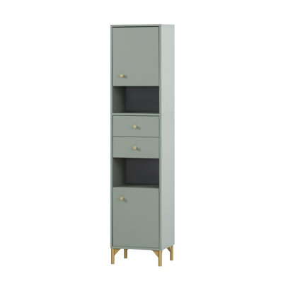 Kannapolis Floor Mounted Linen Cabinet