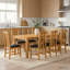 Oak Solid Wood Dining Set-1883389420-1883389427