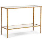 Carson 42'' W Glass Console Table