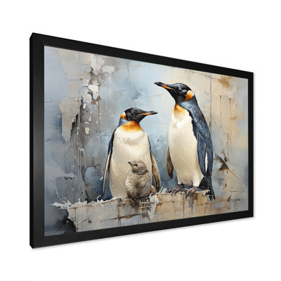 " Penguin Elegance In Snow II "