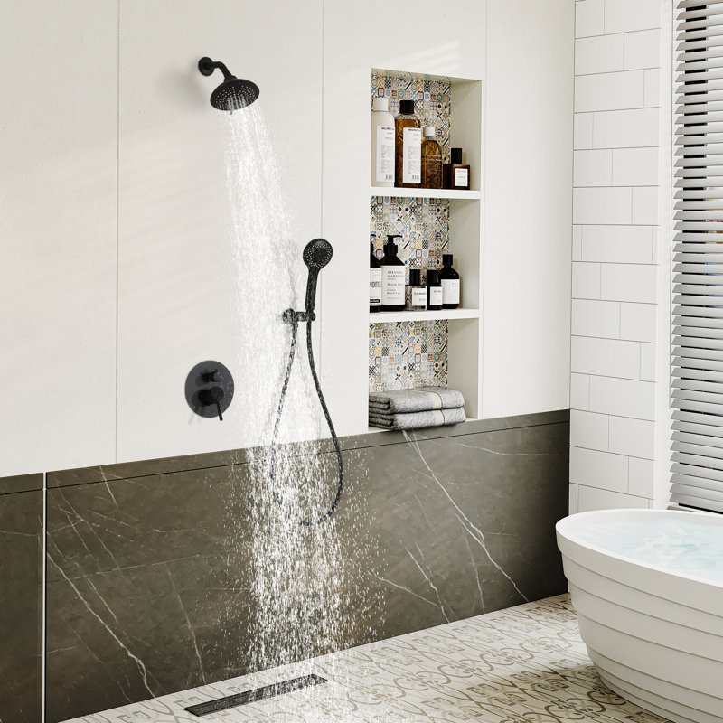 Watqen Bath All-In-One Kit with Rough in-Valve