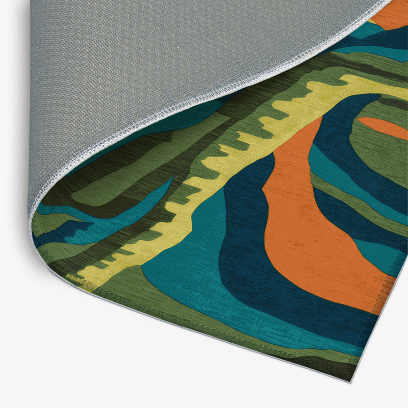 Highland Glow Indoor And Outdoor Area Rug, Rectangle 2' x 3'