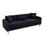 Sofa 3 places (noir)
