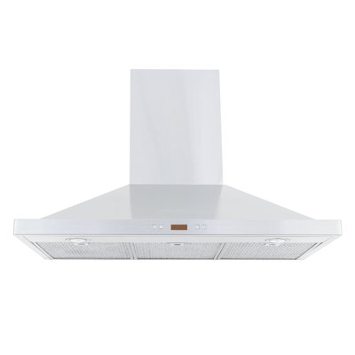 PROLINE 30-Inch Wall Range Hood, Ducted, 600 CFM, Stainless Steel, LED Lights, ULTRA-QUIET Blower Motor, 6 Speed, 3-Year Warranty, Dishwasher-Safe Filters