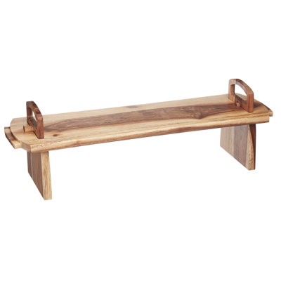 Artesà Extra Large Acacia Wood Antipasti Platform Platter