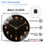 Horloge murale Lava Rock