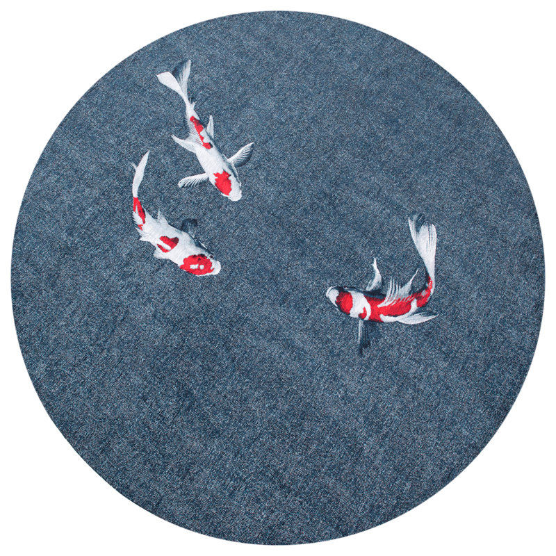 Recycled P.E.T Area Rug, Round 240cm