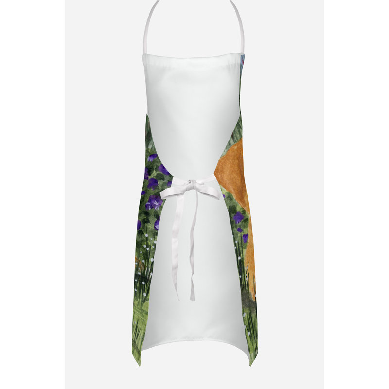 No Pattern Bib Apron